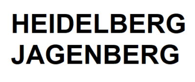 4. Jagenberg / Heidelberg